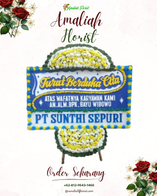 Papan Bunga Duka di Rancagede
