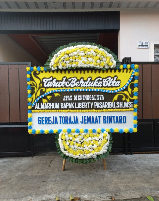Papan Bunga Duka di Rancagede
