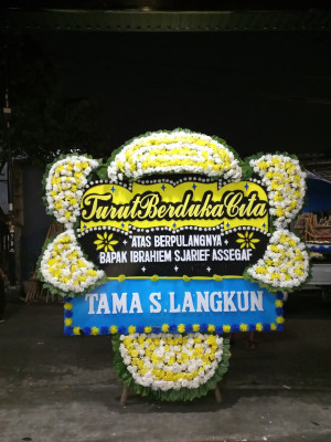 Papan Bunga Duka di Rancagede