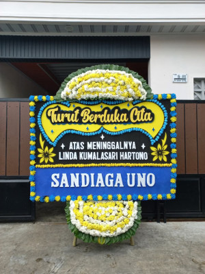 Papan Bunga Duka di Rancagede